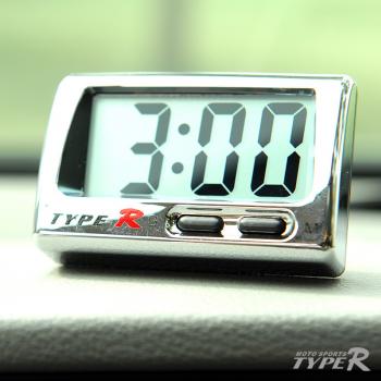 Moto Sports Typer Car Digital Clock